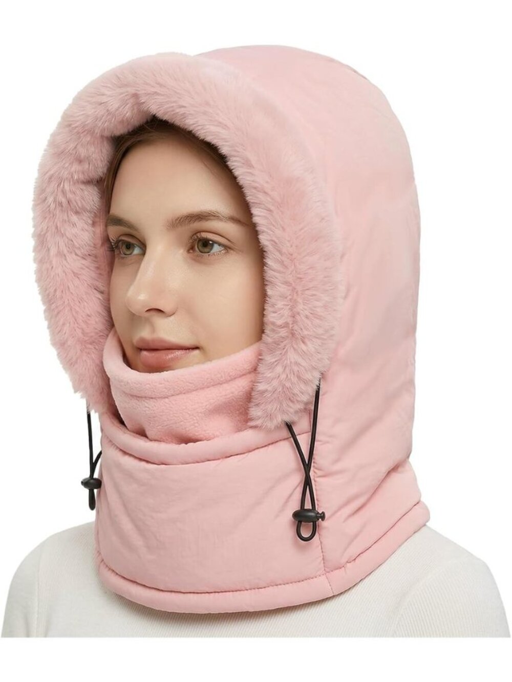 Balaclava Ski Mask Fleece Lined Winter Hood Windproof Face Cover
